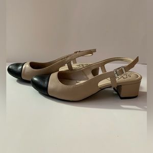 LifeStride Everdeen Cap Toe Slingbacks
